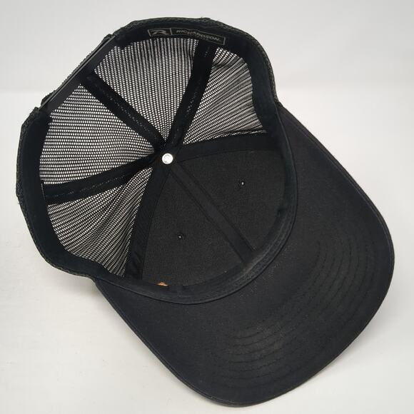 Crux Bend Oregon Snapback Trucker Hat Black One Size Adjustable Richardson - Picture 7 of 10